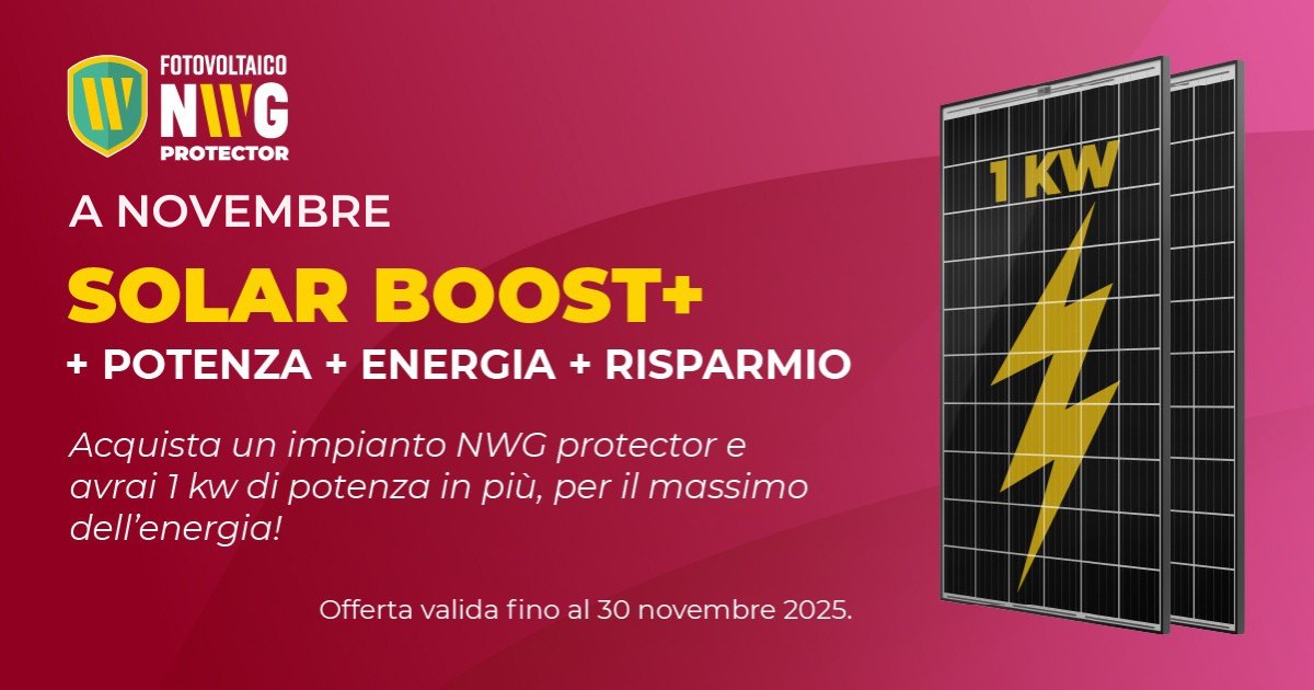 FOTOVOLTAICO PROMO DI DICEMBRE 2025